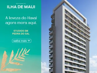 Viva a experiencia de morar na frente do mar! residencial ilha de maui, unindo a leveza do havaí com o melhor de pedra do sal.