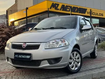 Fiat Siena EL Celeb. 1.4 mpi Fire Flex 8V 4p - Prata - 2014/2015