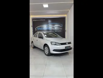 Volkswagen Voyage Trendline 1.6 T.Flex 8V 4p  - Prata - 2015/2016