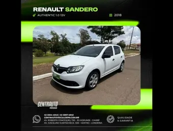 Renault sandero authentic 1.0 12v 2018