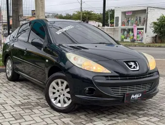 Peugeot 207 Sedan Passion XS 1.6 Flex 16V 4p Aut  - Preta - 2010/2011
