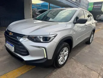 CHEVROLET TRACKER LT 1.0 TURBO AUTOMATICA 2020/2021 COMPLETA UNICO DONO KM BAIXO REVISADA 