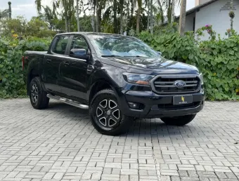 Ford Ranger XLS 2.2 4x4 AUT - Preta - 2020/2021