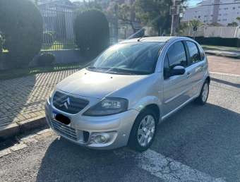 26.900,00 / C3 EXCLUSIVE 1.4 2012 PRATA COMPLETO c/ 88.000KM