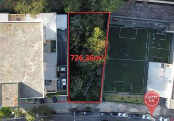 Terreno à venda, 726 m² por r$ 2.500.000,00 - buritis - belo horizonte/mg