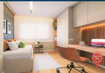 Apartamento com 3 dormitórios à venda, 59 m² a partir de  r$ 660.400 - estoril - belo horizonte/mg