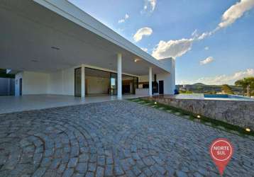 Casa com 4 quartos à venda, 335 m² por r$ 2.990.000 - condomínio valle da serra - betim/mg