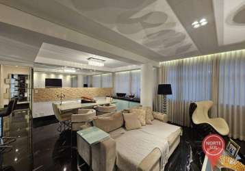 Apartamento com 3 dormitórios para alugar, 160 m² por r$ 11.752,66/mês - lourdes - belo horizonte/mg