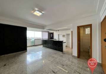 Apartamento com 3 dormitórios para alugar, 105 m² por r$ 5.300,00/mês - buritis - belo horizonte/mg