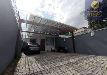 Casa com 3 quartos à venda na rua toronto, 85, trevo, belo horizonte, 180 m2 por r$ 900.000
