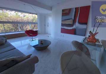 Apartamento com 3 quartos à venda na rua engenheiro caetano lopes, 224, sion, belo horizonte, 160 m2 por r$ 1.590.000