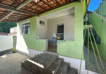 Casa com 4 dormitórios à venda por r$ 450.000,00 - mutuá - são gonçalo/rj