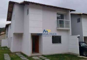 Casa com 3 dormitórios à venda por r$ 400.000,00 - maria paula - são gonçalo/rj