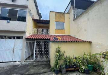 Casa com 2 dormitórios à venda por r$ 250.000,00 - mutuá - são gonçalo/rj