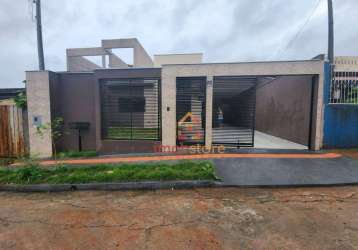 Casa com 3 dormitórios à venda, 98 m² por r$ 458.000,00 - jardim planalto - londrina/pr