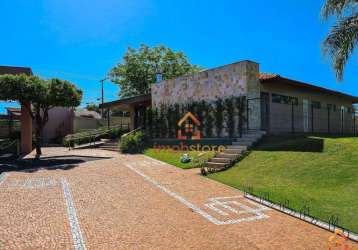 Casa com 3 dormitórios à venda, 188 m² - residencial moradas do arvoredo - ibiporã/paraná