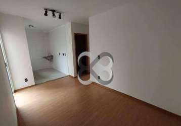 Apartamento com 2 dormitórios para alugar, 40 m² por r$ 1.250,00/mês - acquaville - londrina/pr
