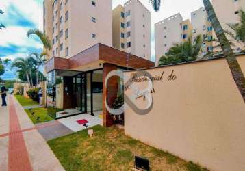 Apartamento com *3 dormitórios para alugar, 65 m² por r$ 1.500/mês - residencial do lago - londrina/pr
