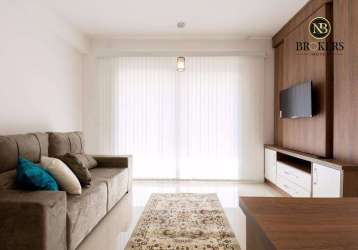 Apartamento com 1 dormitório para alugar, 45 m² por r$ 4.925,00/mês - batel - curitiba/pr