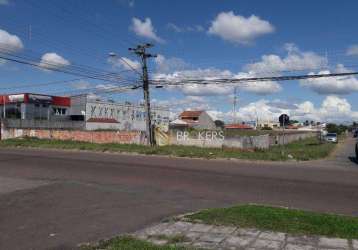 Terreno à venda, 2280 m² por r$ 3.000.000,00 - cajuru - curitiba/pr
