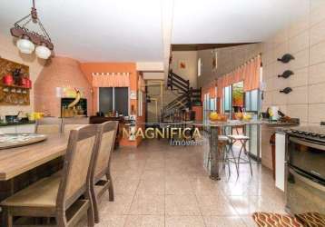 Casa com 4 quartos à venda na rua amazonas de souza azevedo, 428, bacacheri, curitiba, 398 m2 por r$ 1.300.000
