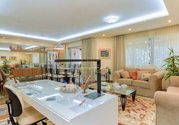 Apartamento com 4 quartos à venda na rua coronel dulcídio, 1189, água verde, curitiba, 201 m2 por r$ 1.670.000