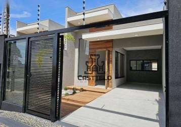 Casa à venda, 130 m² por r$ 695.000 - parque residencial joão piza - londrina/pr