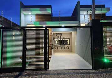 Casa à venda, 130 m² por r$ 696.000 - parque residencial joão piza - londrina/pr