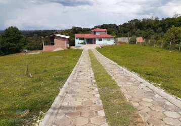 Chácara com 4 dormitórios à venda, 9000 m² por r$ 1.299.000 - colônia murici - são josé dos pinhais/pr