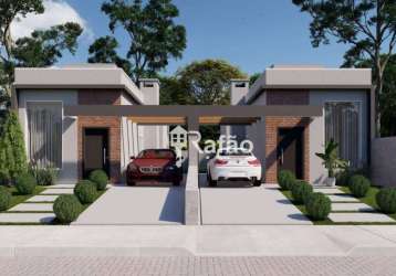 Casa com 2 dormitórios à venda, 76 m² por r$ 510.000 - sulbrasileiro - osório/rio grande do sul