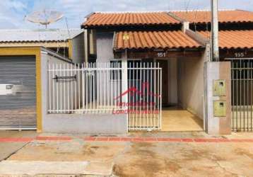 Casa com 2 dormitórios à venda, 73 m² por r$ 260.000,00 - residencial portal do sol - londrina/pr