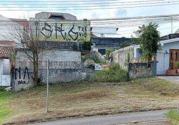 Terreno à venda na rua percy feliciano de castilho, 543, bairro alto, curitiba, 350 m2 por r$ 420.000