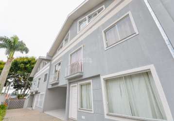 Casa em condomínio fechado com 3 quartos à venda na rua amazonas de souza azevedo, 413, bacacheri, curitiba, 190 m2 por r$ 869.000
