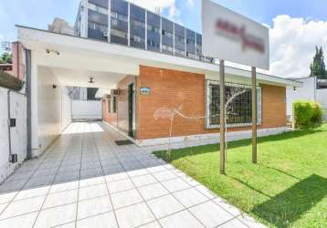 Casa com 3 quartos à venda na rua papa joão xxiii, 81, centro cívico, curitiba, 170 m2 por r$ 1.500.000
