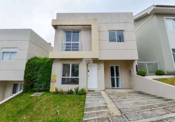 Casa em condomínio fechado com 4 quartos à venda na rua carmelina cavassin, 1280, barreirinha, curitiba, 130 m2 por r$ 890.000
