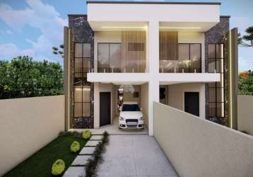 Casa com 4 quartos à venda na rua judith brunato cantador, 478, costeira, araucária, 180 m2 por r$ 1.250.000
