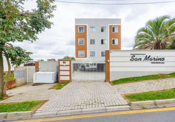 Apartamento com 2 quartos à venda na rua manoel de carvalho, 66, thomaz coelho, araucária, 44 m2 por r$ 180.000