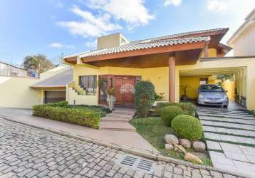 Casa em condomínio fechado com 4 quartos à venda na rua álvaro alvim, 224, seminário, curitiba, 421 m2 por r$ 2.850.000