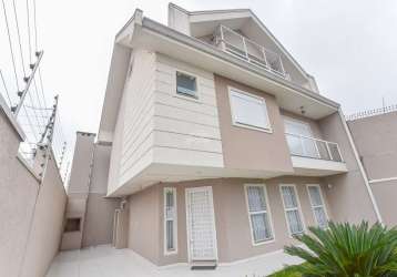 Casa em condomínio fechado com 4 quartos à venda na rua isaías régis de miranda, 2613, boqueirão, curitiba, 167 m2 por r$ 765.000
