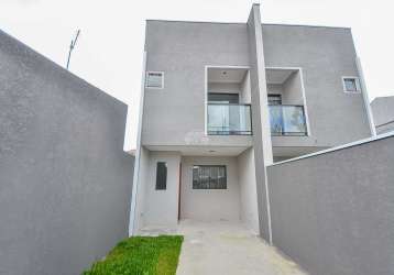 Casa com 3 quartos à venda na rua miguel losso, 85, sítio cercado, curitiba, 82 m2 por r$ 369.000