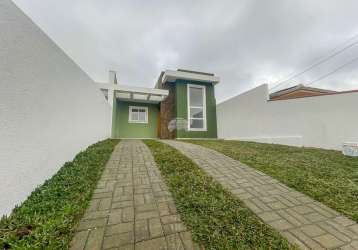 Casa com 3 quartos à venda na rua pará, 261, jardim monza, colombo, 64 m2 por r$ 369.900