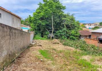 Terreno à venda na rua neriman nezetli, 35, vila guaraci, colombo por r$ 250.000