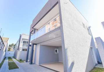 Casa em condomínio fechado com 3 quartos à venda na rua coronel aníbal dos santos, 570, fanny, curitiba, 182 m2 por r$ 800.000