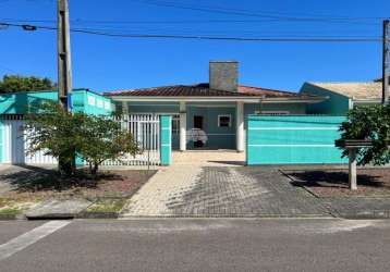Casa com 2 quartos à venda na rua vereador paulo saporski, 350, cohapar, guaratuba, 170 m2 por r$ 600.000