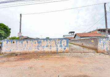 Terreno à venda na rua cezinando dias paredes, 1416, boqueirão, curitiba, 770 m2 por r$ 870.000