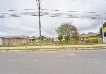 Terreno à venda na rua ilo antoninho mozer, 675, guatupê, são josé dos pinhais por r$ 249.000
