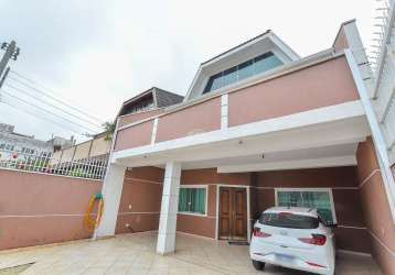 Casa com 5 quartos à venda na rua doutor reynaldo machado, 173, rebouças, curitiba, 290 m2 por r$ 1.590.000