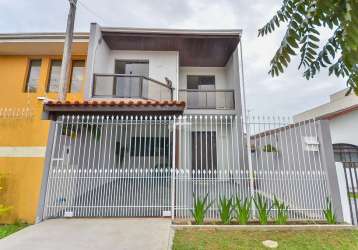 Casa em condomínio fechado com 3 quartos à venda na rua paraíba, 2293, guaíra, curitiba, 132 m2 por r$ 550.000