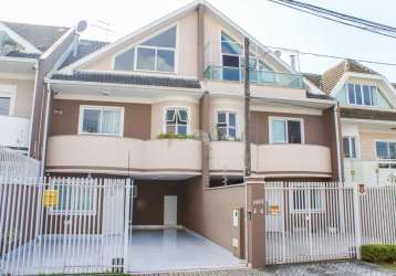 Casa com 4 quartos à venda na rua odete laura foggiato, 1085, atuba, curitiba, 162 m2 por r$ 895.000