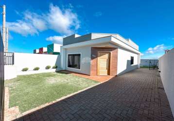 Casa com 2 quartos à venda na rua das siriemas, 926, planalto, pato branco, 70 m2 por r$ 350.000